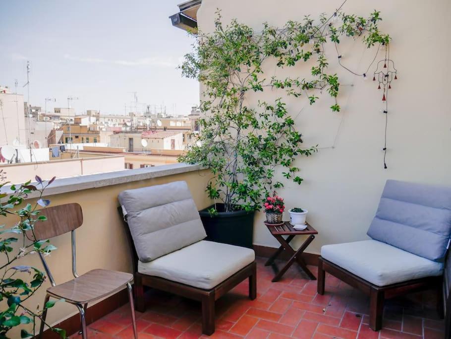 דירות רומא Beautiful Penthouse With Terrace Near The Centre מראה חיצוני תמונה